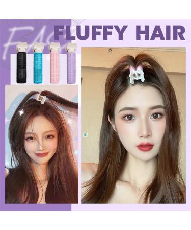 12Pcs Pink Velcro Volumizing Hair Clips for Instant Volume - Women's Root Volume Roller Clips - Buy Online on GoSupps.com