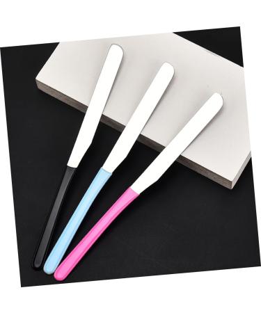 Stainless Steel Makeup Spatula Cosmetic Mixing Spatula For Foundation Lipstick Easy To Clean To Use For Makeup Applications Gifts - Buy Online on GoSupps.com