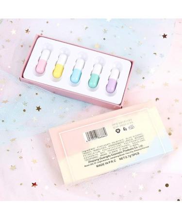 Mini Lipsticks Set - 5 Colors Matte Lip Glosses for All-Day Moisture - Buy Online on GoSupps.com
