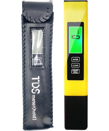 Water Quality Tester - Water Quality Test Pen - Professional Drinking Water Testing Pen Multifunctional Digital Water Tester Yellow - Buy Online on GoSupps.com
