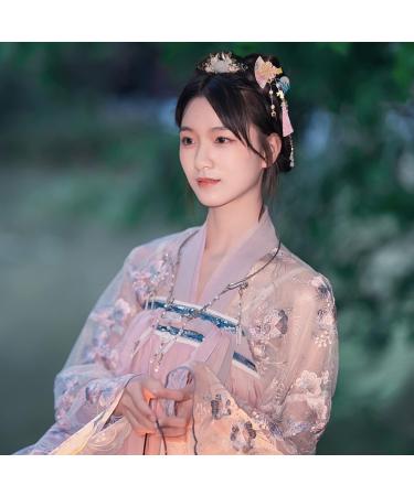 FRCOLOR 2Pcs Japanese Tassel Kimono Flower Hairpins - Traditional Duckbill Hair Barrettes for Women & Girls - Buy Online on GoSupps.com