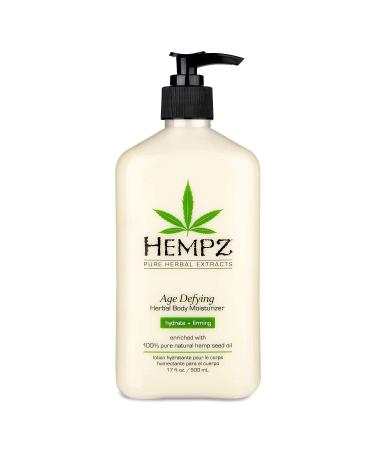 Age Defying Hempz Lotion 17oz - Hydrating & Anti-Aging Formula for Beautiful Skin - Shop Internationally - Buy Online on GoSupps.com