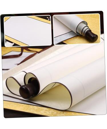 COHEALI 2pcs Blank Rice Paper Scroll Blank Painting Scrolls Portable Poster Ink Painting Paper Wall Hanging Yellowx2pcs 1.5X40X117CMx2pcs - Buy Online on GoSupps.com