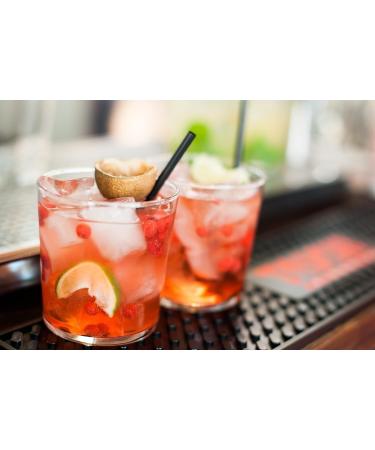 Toschi Strawberry Mint Pomegranate Syrups for Cocktails - 3 x 1 Litre + Italian Gourmet Polpa 400 g - Buy Online on GoSupps.com