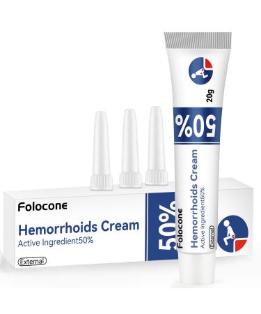 Folocone Hemorrhoid Treatment & Piles Treatment Ointment for Hemorrhoids & Related Conditions Relieves Discomfort & Soothes Itching