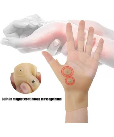 4 Thumb Support Magnetic Gel Wrist and Thumb Brace Hand Brace Straightening Sprained Carpal Tunnel Supportive Wrist Brace for Tendinitis Sprained Wrist Purble - Buy Online on GoSupps.com
