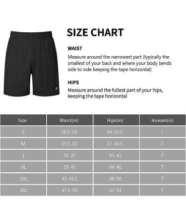 Roadbox Men's 7 Workout Shorts 2-Pack - Black+Sea Blue - Large | Athletic Gym Running & Basketball Shorts with Pocket for Fitness Sports - Buy Online on GoSupps.com