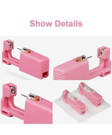 PRGISLEW Ear Piercing Gun Kit - 6 Pack Disposable Self Piercing Tool with Studs - Portable Cartilage Helix Piercer in Silver - Buy Online on GoSupps.com