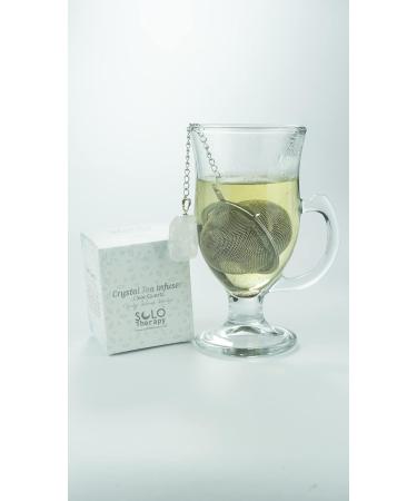 Boldo Dried Cut Leaves 4 oz and Crystal Tea Infuser Clear Quartz BUNDLE Hojas De Boldo con Filtro Para Te - Buy Online on GoSupps.com