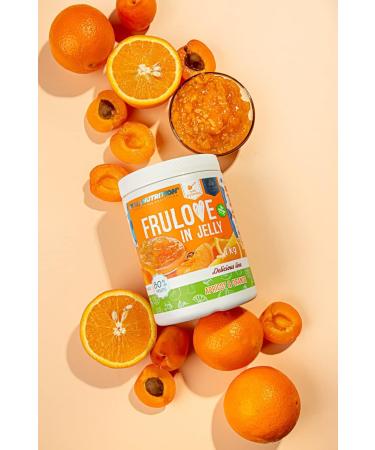 ALLNUTRITION Sugar Free Jam - Frulove Apricot & Orange Jelly - Low Carb & Calorie Spread - Vegan 1000g - Buy Online on GoSupps.com