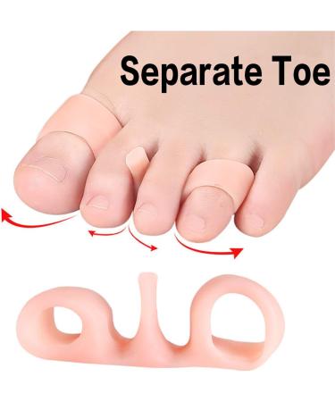 4 Pairs Body Feet Aligner Kit | Orthopedic Bale Correction Gel & Toe Rings for Foot Shape & Pain Relief - Buy Online on GoSupps.com