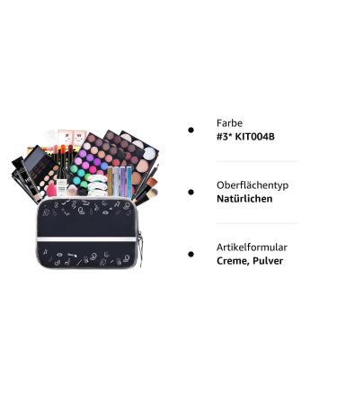 Roseflower 25-Part Professional Makeup Set | Complete Cosmetic Starter Kit with Portable Bag | Perfect Gift for Beauty Lovers - Kit004b - Buy Online on GoSupps.com