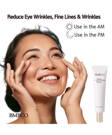 BMBCO 24K Gold Eye Cream for Dark Circles & Wrinkles - Skin Repair Treatment - Korean Skin Care - Women & Men - Buy Online on GoSupps.com