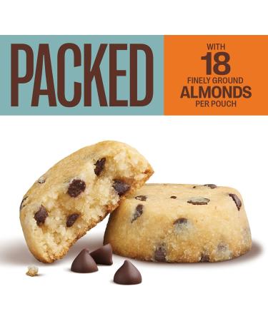 GOOD TO GO Chocolate Chip Blondies 6 Pouches High Fibre Almond Flour Non-GMO Snacks To Go - Buy Online on GoSupps.com
