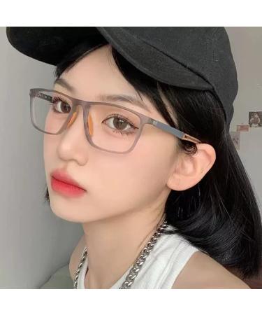 TR90 Flexible Blue Light Blocking Reading Glasses Progressive Multifocus Computer Readers Anti Glare Glasses(Couleur:Orange Grandeur:1.5X) - Buy Online on GoSupps.com