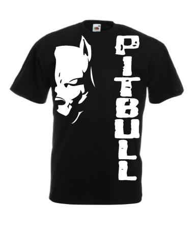 Generico t-Shirt Pitbull Fight Dog Kickboxing Boxing Gift Idea 12 Colors also for Children 2 Years Black