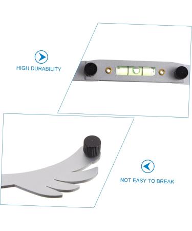 Beavorty 5pcs white white outfit eyebrow shaping kit eyebrow mapping tool eyebrow line aluminum alloy - Buy Online on GoSupps.com