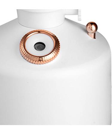Desk Aroma Diffuser - 280ml Retro Kerosene Lamp Design | Essential Oil & Aromatherapy Humidifier for Bedroom Office & Living Room - Cool Mist Air Diffuser in White - Buy Online on GoSupps.com