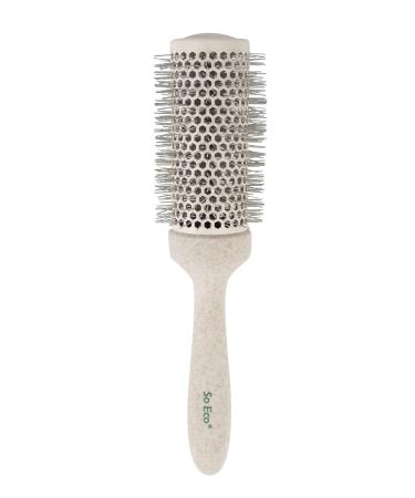 So Eco Biodegradable Round Brush - 43 mm Beige | Eco-Friendly Hair Care Tool - Buy Online on GoSupps.com