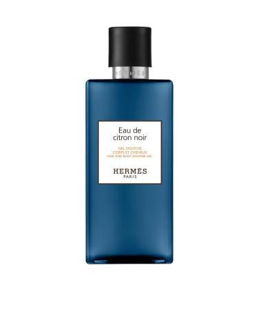 Hermes Eau de Citron Noir for Hair And Body Shower Gel 6.7 Ounce/200ml 6.7 Ounce (Pack of 1)