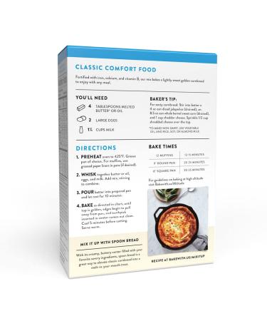 King Arthur Flour Gluten Free Cornbread & Muffin Mix - 14oz (Pack of 1) - Buy Online on GoSupps.com