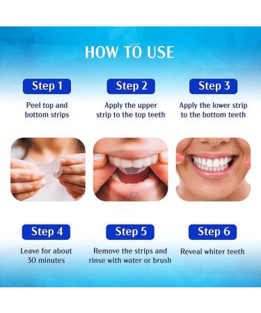 7-Piece Teeth Whitening Kit & Cleaning Tools - Remove Smoking & Coffee Stains, Dental Plaque - Mint Flavor 5D - Buy Online on GoSupps.com
