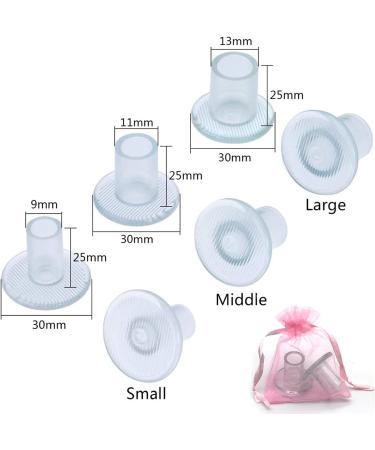ZPYOU High Heel Protectors 13 Pairs - Transparent Stoppers for Grass, Uneven Floors, and Bricks - Women's Wedding Shoe Covers - Sizes S, M, L - Buy Online on GoSupps.com