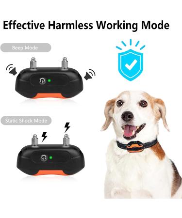 PcEoTllar Electric Fence for Dogs Rechargeable Underground Dog Fence System 2 dogs Receivers Waterproof Collar with 656Ft Underground Boundary Wire For 2 dogs - Buy Online on GoSupps.com