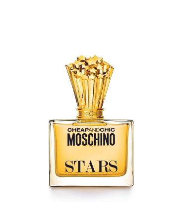 MOSCHINO Cheap & Chic Stars Eau de Parfum Women Perfume Spray 3.4 Ounce Multi Floral Orange Rose 3.4 Fl Oz (Pack of 1)