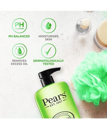 PEARS Lemon Flower Extracts Shower Gel | 98% Pure Glycerin & Firming Body Wash | Sensitive Skin | 1500 ML (Pack of 2) - Buy Online on GoSupps.com