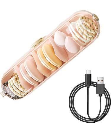 Makeup Sponge Holder Wall Mounted Makeup Sponges Case Multipurpose No Drilling Beauty Blender Organizer For All Sponges Sanitary Headband Jewelry Pink - Buy Online on GoSupps.com