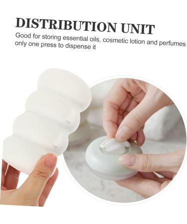 FOMIYES 5 Sets Travel Bottle Travel Containers Daily Use Lotion Jar Travel Essentials Toiletries Airless Pump Jar Foundation Travel Soap Lotion Container White Pp Dish Soap Filling - Buy Online on GoSupps.com