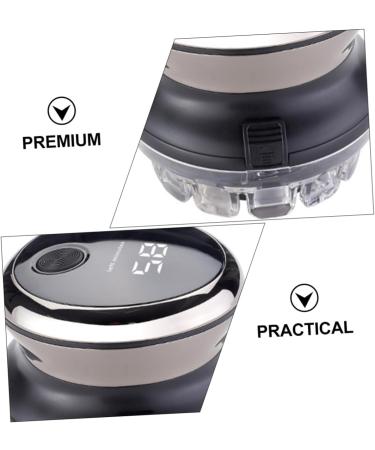 Ipetboom 1 Set Hair Clipper Face Hair Trimmer Men Stubble Trimmer Mens Electric Men Head Rechargeable Fabric Self Suit Stainless Steel Man Charging Mode Black - Buy Online on GoSupps.com