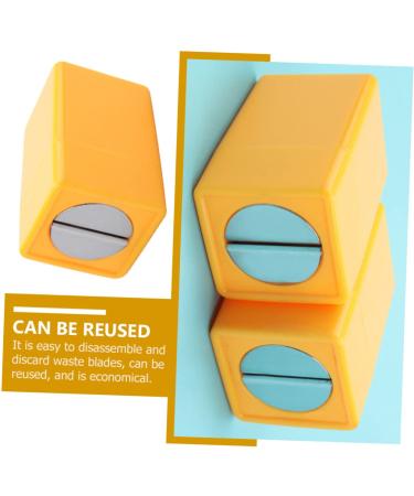 Buy Doitool 2 Pcs Knife Storage & Blade Bank - Travel Case for Razor & Sharp Needle Disposal - Durable Plastic ABS Container - Buy Online on GoSupps.com