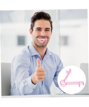 OHPHCALL 3pcs Lip Muscle Trainer Mouth Trainer Muscle Tightening Exerciser Mouth Muscle Exerciser Lift Face Lips Smile Corrector Mouth Tightener Mouth 9.30X7.70X1.50CMx3pcs Pinkx3pcs - Buy Online on GoSupps.com