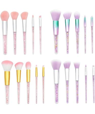 Housoutil Cosmetics Brush 5 Set The Face Foundation Brush Miss Purple Blush Brush 16x3cm Purple - Buy Online on GoSupps.com