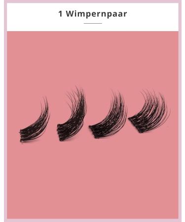 Girlgotlashes Mini Box Cat Eye Edition N3 - Vegan Handmade Eyelash Extensions for Home Use 5-7 Days Hold - Perfect Couple Fake Lashes - Buy Online on GoSupps.com