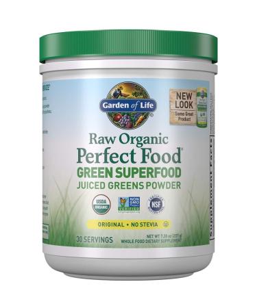 Garden of Life RAW Organic Perfect Food Green Superfood Original 7.30 oz (207 g)