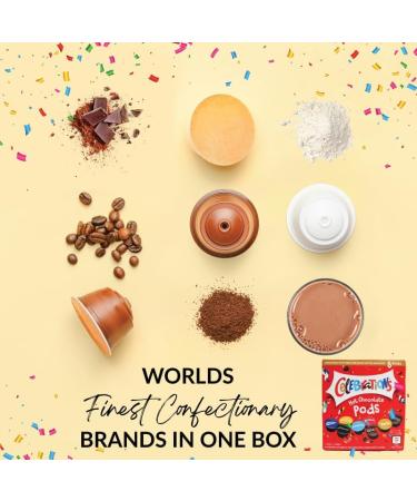 Assorted Chocolate Variety Pack Dolce Gusto Compatible Pods - 8 Capsules - Mars, Twix, Bounty, Snickers, Galaxy, Malteser, Milky Way, Galaxy Caramel - Pack of 1 - Buy Online on GoSupps.com