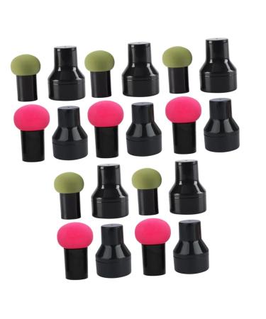 POPETPOP Simple Puff 30 Sets Mushroom Head Puff Girl Hydrophilic Polyurethane Makeup Powder Girl Makeup Pad