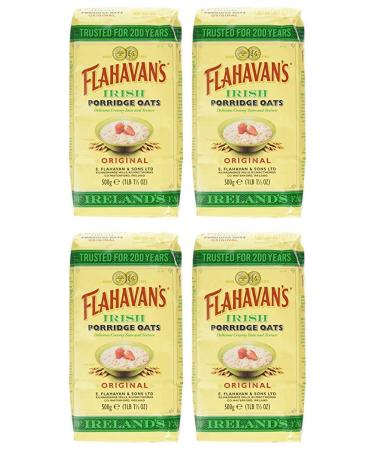 Gruau Irlandais Avoine 500G De C r ales De Flahavan (Paquet de 4)