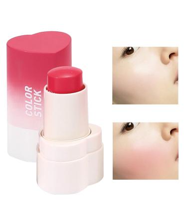 Blush Cheek Balm Makeup 8g | Facial Beauty Accessory Buildable Intensity for Travel Picnics Evenings Out Morning Routine Outdoor Activities