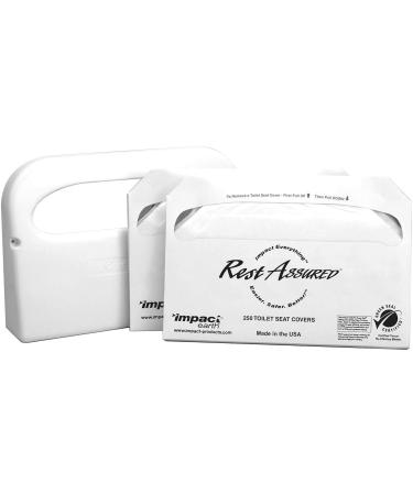 Rochester Midland RCM25160800 Toilet Seat Cover Set- Starter Kit- Includes Dispenser- WE - Buy Online on GoSupps.com