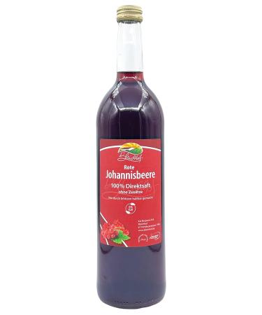 BLEICHHOF Redcurrant Juice - Vegan Direct Juice (6x0.72L) | Premium Fruit Beverage for International Shipping - Buy Online on GoSupps.com