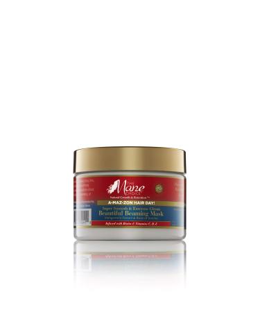 The Mane Choice A-MAZ-ZON HAIR DAY - BEAUTIFUL BEAMING MASK - Reviving Deep Conditioning Hair Mask for Dry Thirsty Hair - Coats Hair in Biotin and Vitamins C D E (12 OZ)