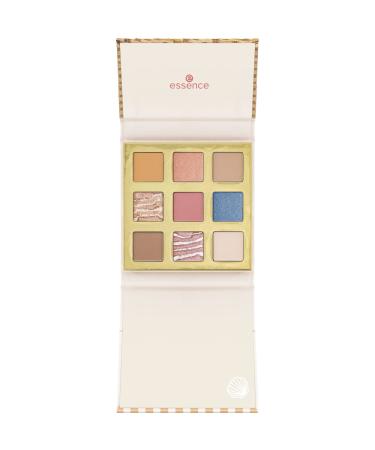 essence Vintage BEACH eyeshadow palette No. 01 Sky Above. Sand Below. Peace Within. multicolored 9 colors (7.2g)