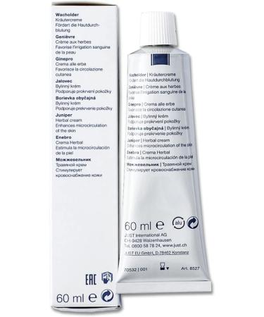 Juniper Natural Cream Swiss Just 60ml - Buy Online on GoSupps.com