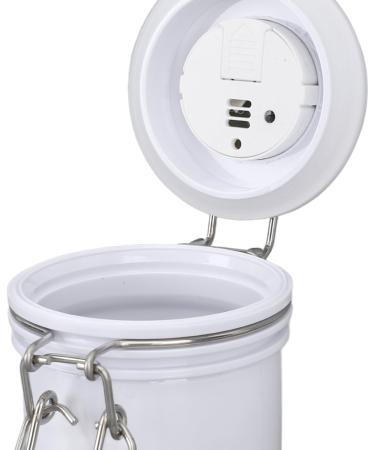 Eyelash Glue Storage Box Hygrometer Display Large Capacity Sealed Eyelash Glue Storage Jar for Eyelash Store (Huairdumfcauy3htgk-13) - Buy Online on GoSupps.com