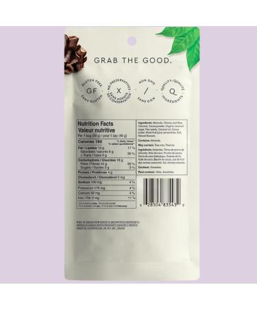 Handfuel Dark Chocolate Covered Almond Clusters Hand Roasted Dark Chocolate Almonds 3g of Protein Keto Friendly Snacks Non GMO Vegan Friendly Plant Based Chocolate Nuts Gluten Free - 40g Per Pouch (12 Count) 1 count (Pack of 12) Dark Chocolate Almond Clus - Buy Online on GoSupps.com