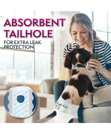 Simple Solution True Fit One-Way Dog Diapers for Bitches - Super Absorbent XS/Toys 12 Count | Best International Shipping - Buy Online on GoSupps.com